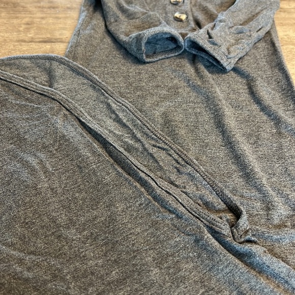 Lou Lou company gown charcoal grey - Picture 4 of 4